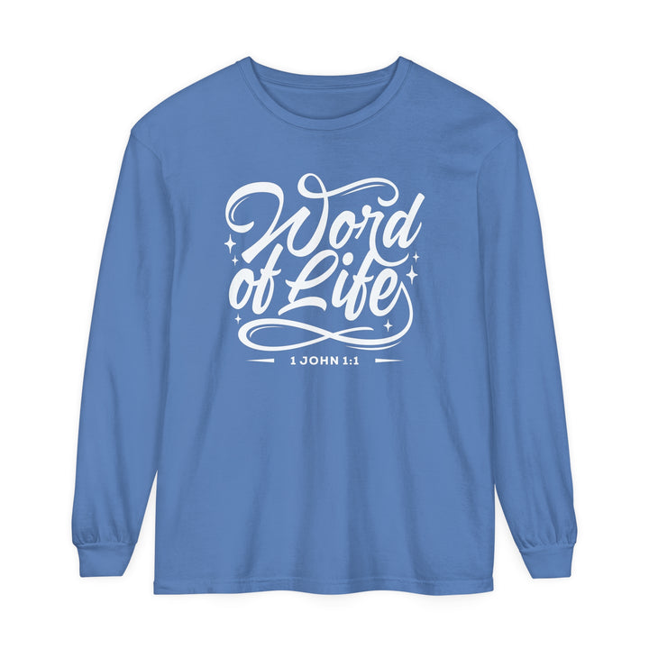 Word of Life Long Sleeve Shirt Long-sleeve Flo Blue S 