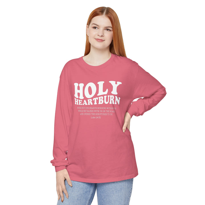 Holy Heartburn Long Sleeve Shirt Long-sleeve   