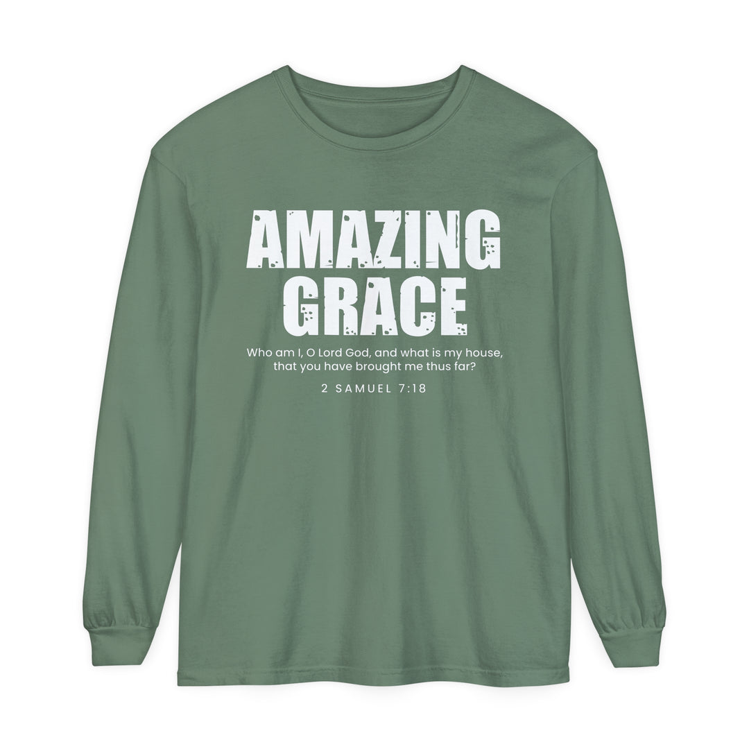 Amazing Grace Long Sleeve Shirt Long-sleeve Light Green S 