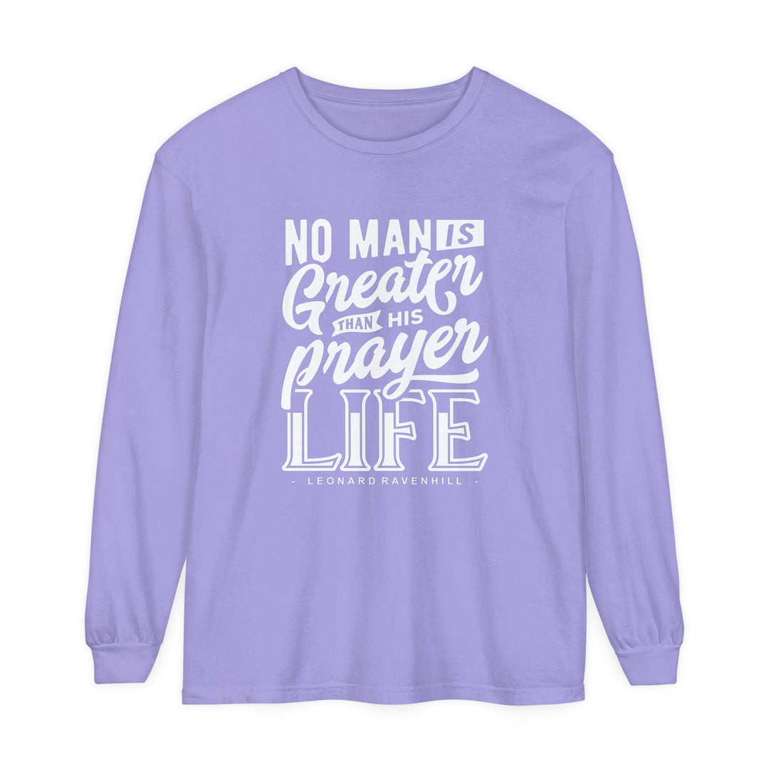 Prayer Life Long Sleeve Shirt Long-sleeve Violet S 