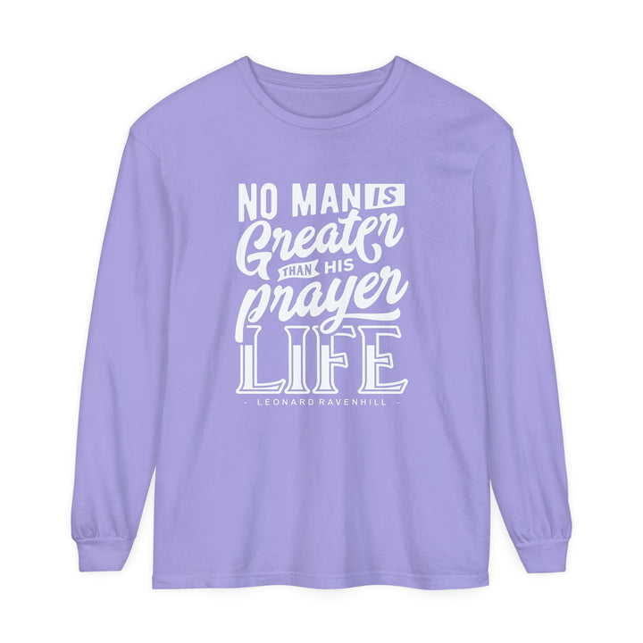 Prayer Life Long Sleeve Shirt Long-sleeve Violet S 