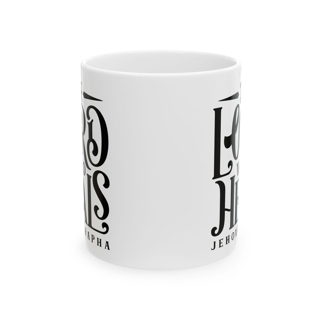 Christian Coffee Mug The Lord Who Heals Ceramic Mug   