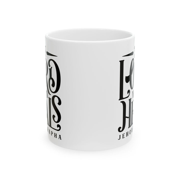 Christian Coffee Mug The Lord Who Heals Ceramic Mug   