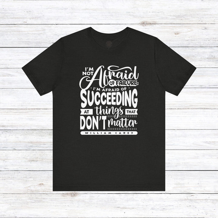 Things That Don't Matter Unisex T-Shirt T-Shirt Black Heather S 