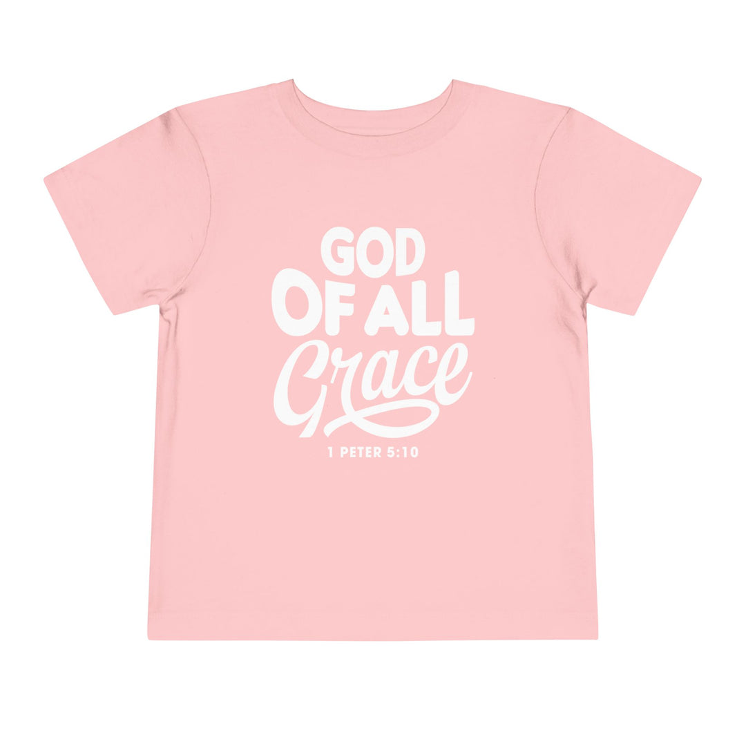 God of All Grace Toddler Tee Kids clothes Pink 2T 