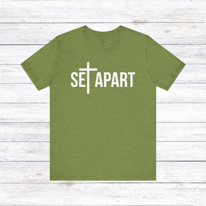 Set Apart Unisex T-Shirt T-Shirt Heather Green S 