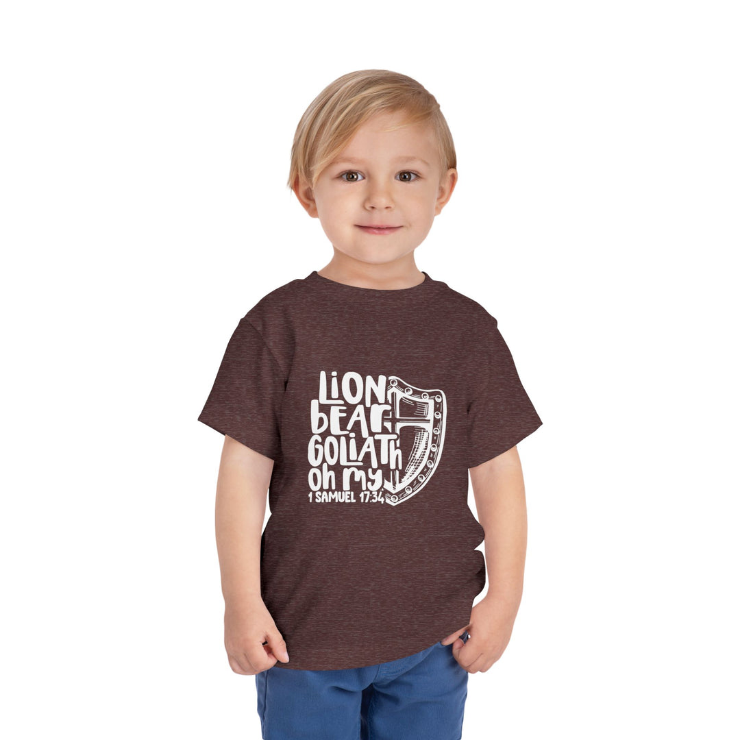 Lion Bear Goliath Oh My Toddler Tee Kids clothes   