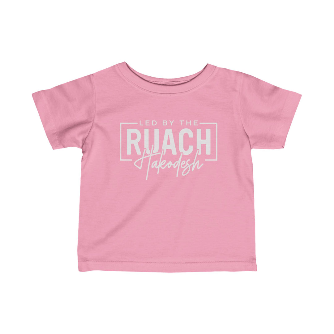 Led By The Ruach Hakodesh Baby Tee Kids clothes Pink 6M 