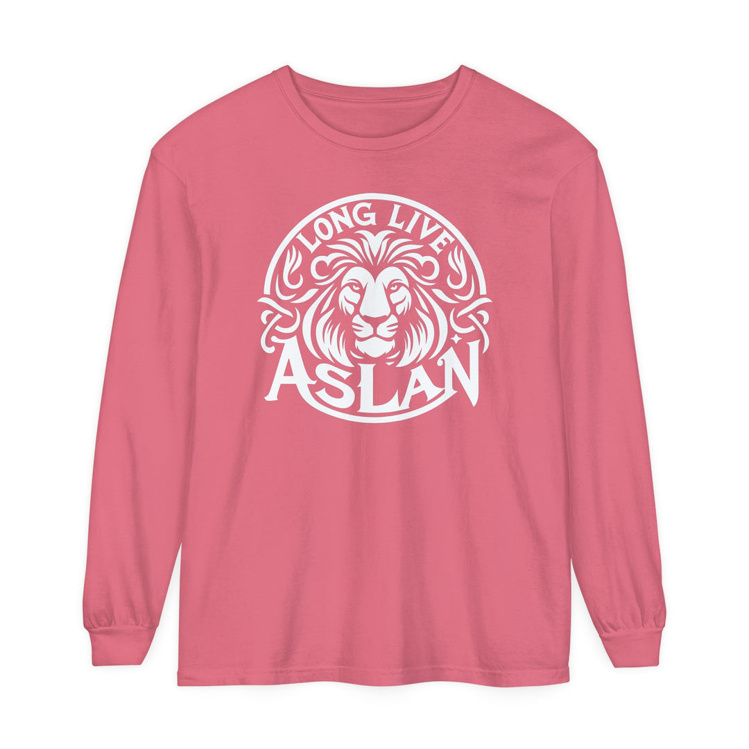 Long Live Aslan Long Sleeve Shirt Long-sleeve Watermelon S 