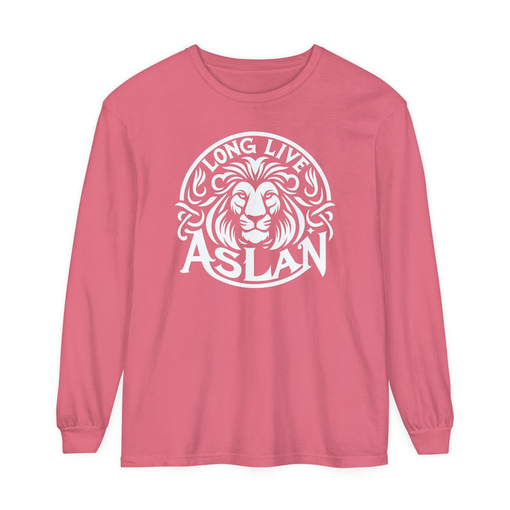 Long Live Aslan Long Sleeve Shirt Long-sleeve Watermelon S 