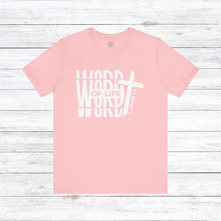 Word of Life Unisex T-Shirt T-Shirt Pink S 