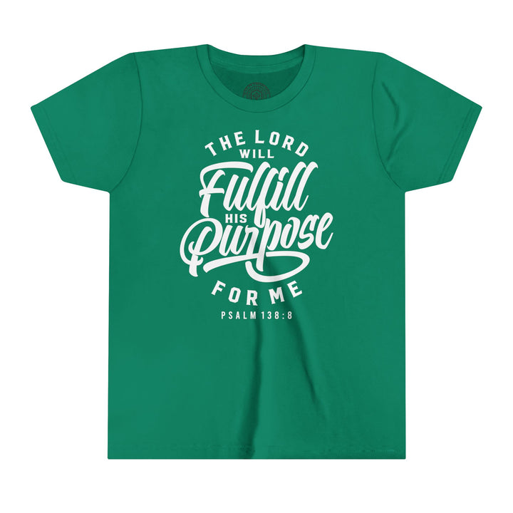 His Purpose Youth T-shirt Kids clothes Kelly S 