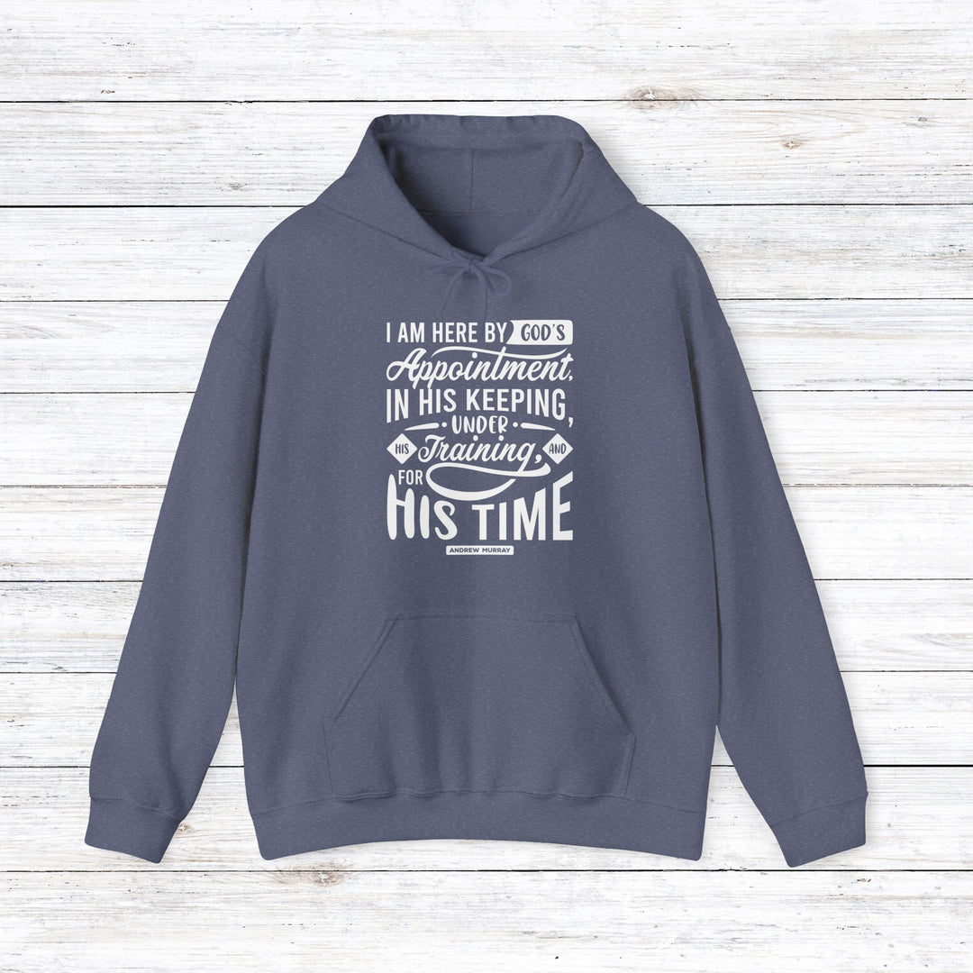 His Time Hoodie Hoodie Heather Navy S 