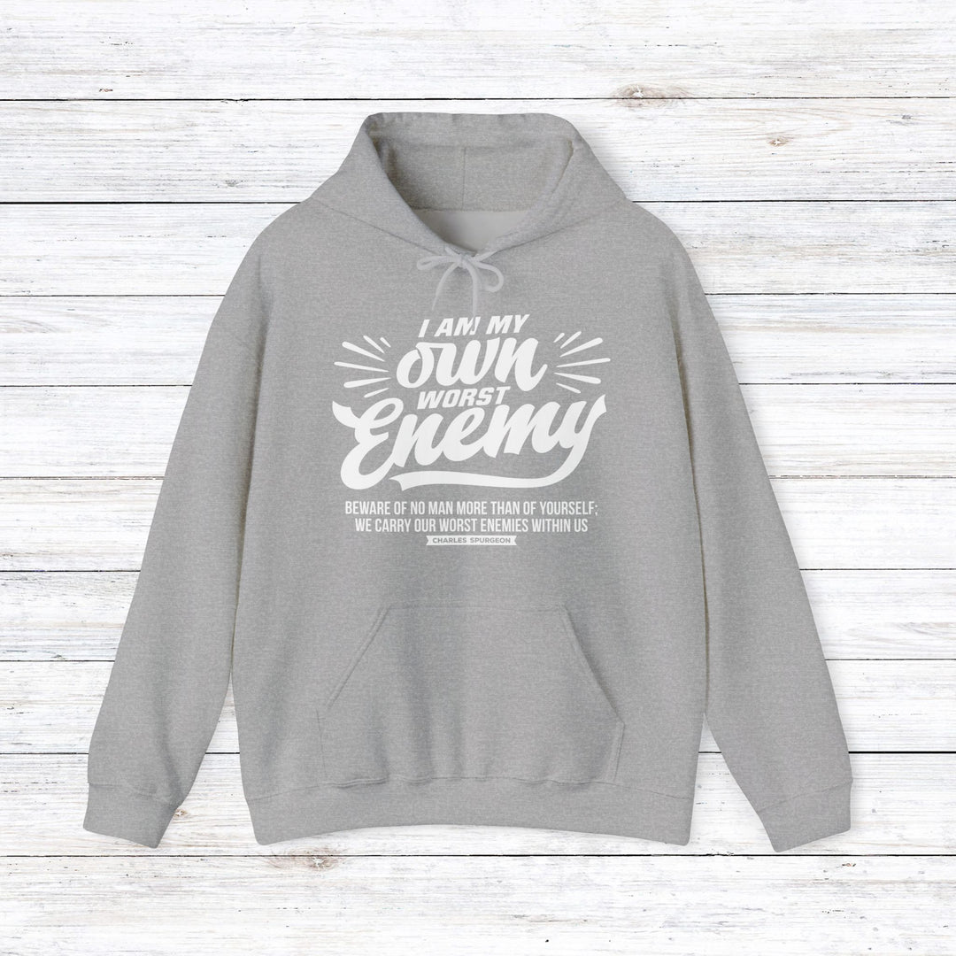 Worst Enemy Hoodie Hoodie Sport Grey S 