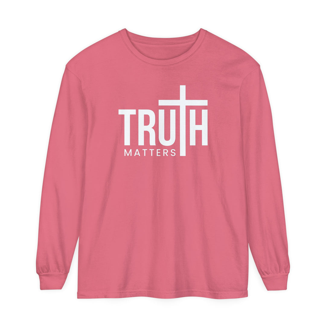 Truth Matters Long Sleeve Shirt Long-sleeve Watermelon S 