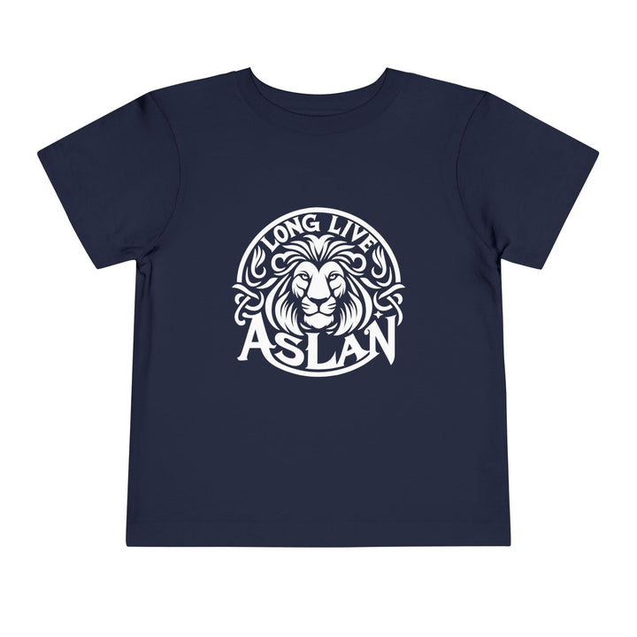 Long Live Aslan Toddler Tee Kids clothes Navy 2T 