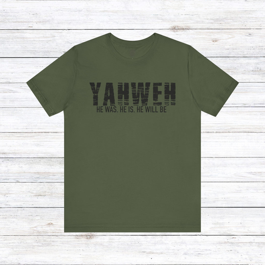 Yahweh Unisex T-Shirt T-Shirt Military Green S 