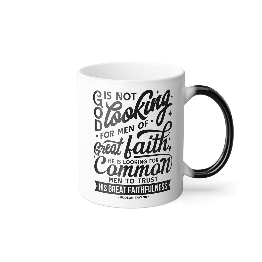 Christian Coffee Mug Common Men Color Morphing Mug   