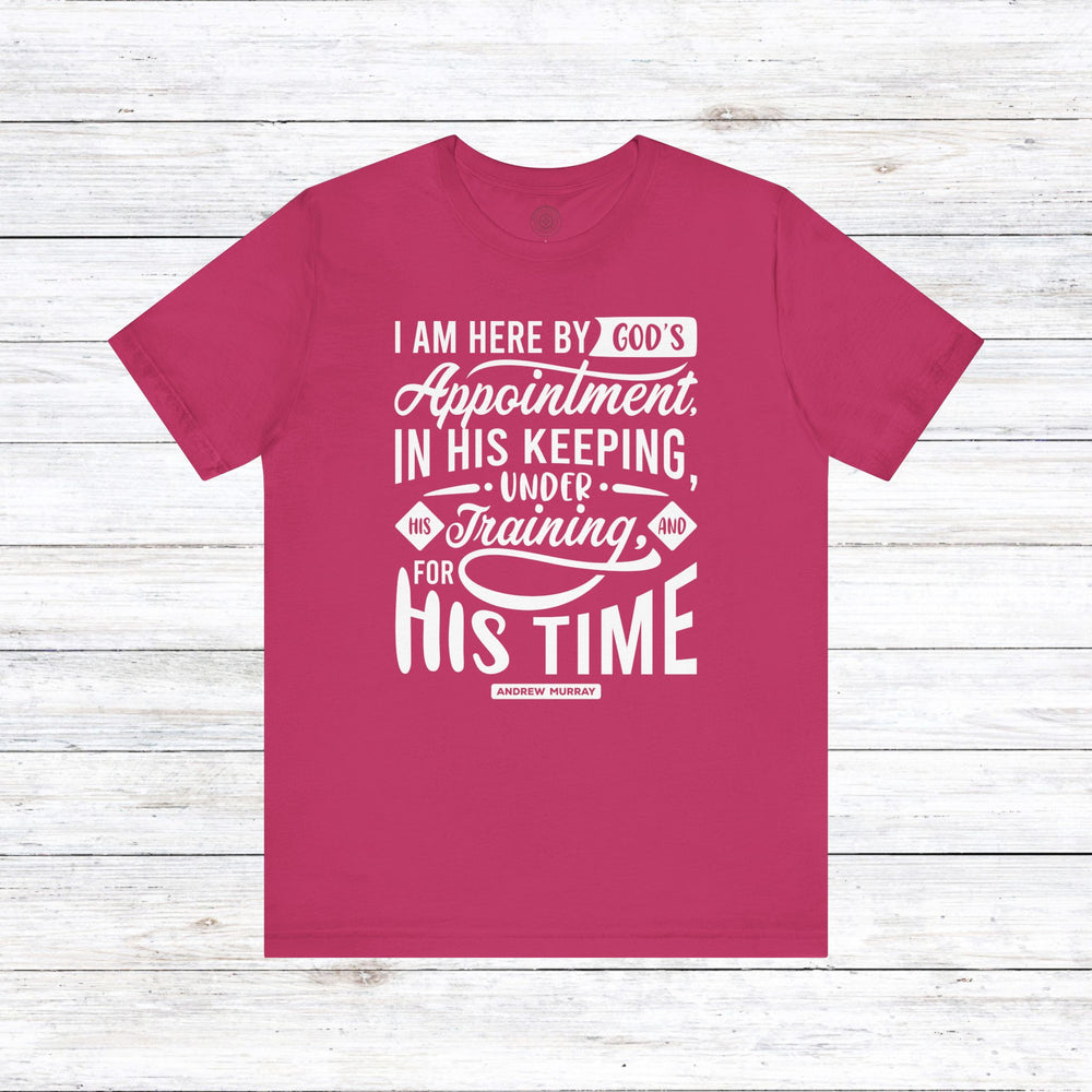 His Time Unisex T-Shirt T-Shirt Berry S 