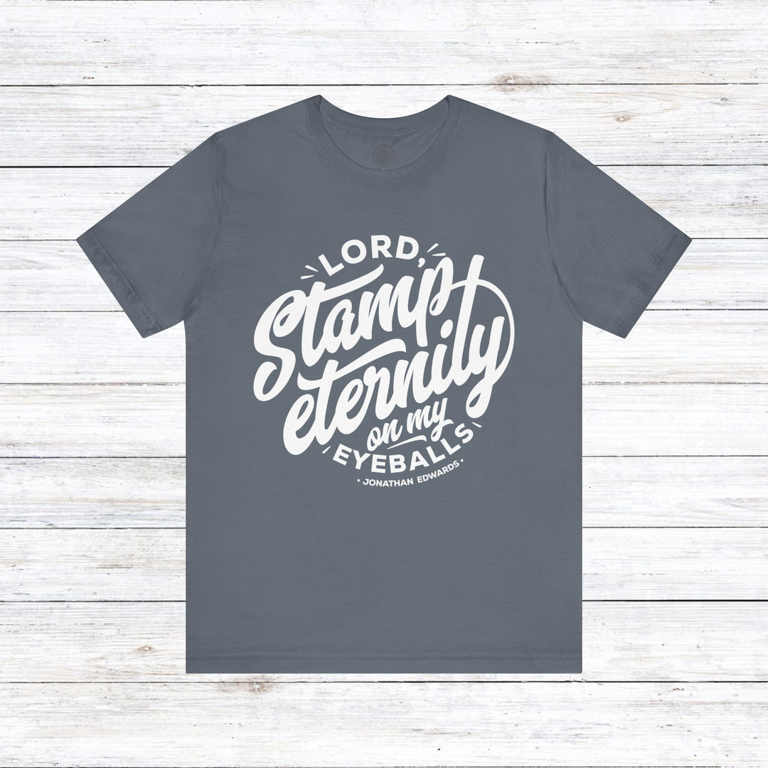 Stamp Eternity Unisex T-Shirt T-Shirt Steel Blue S 