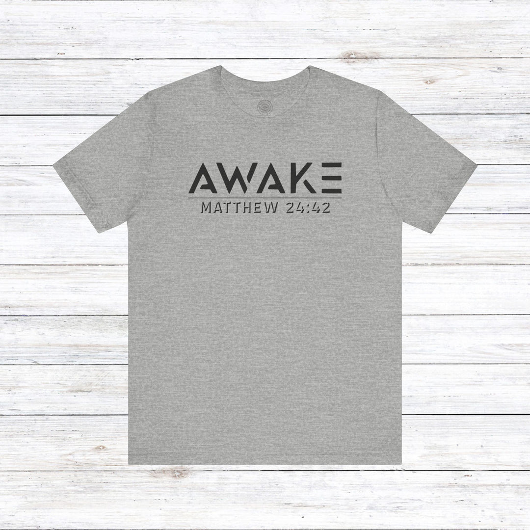 Awake Unisex T-Shirt T-Shirt Athletic Heather S 