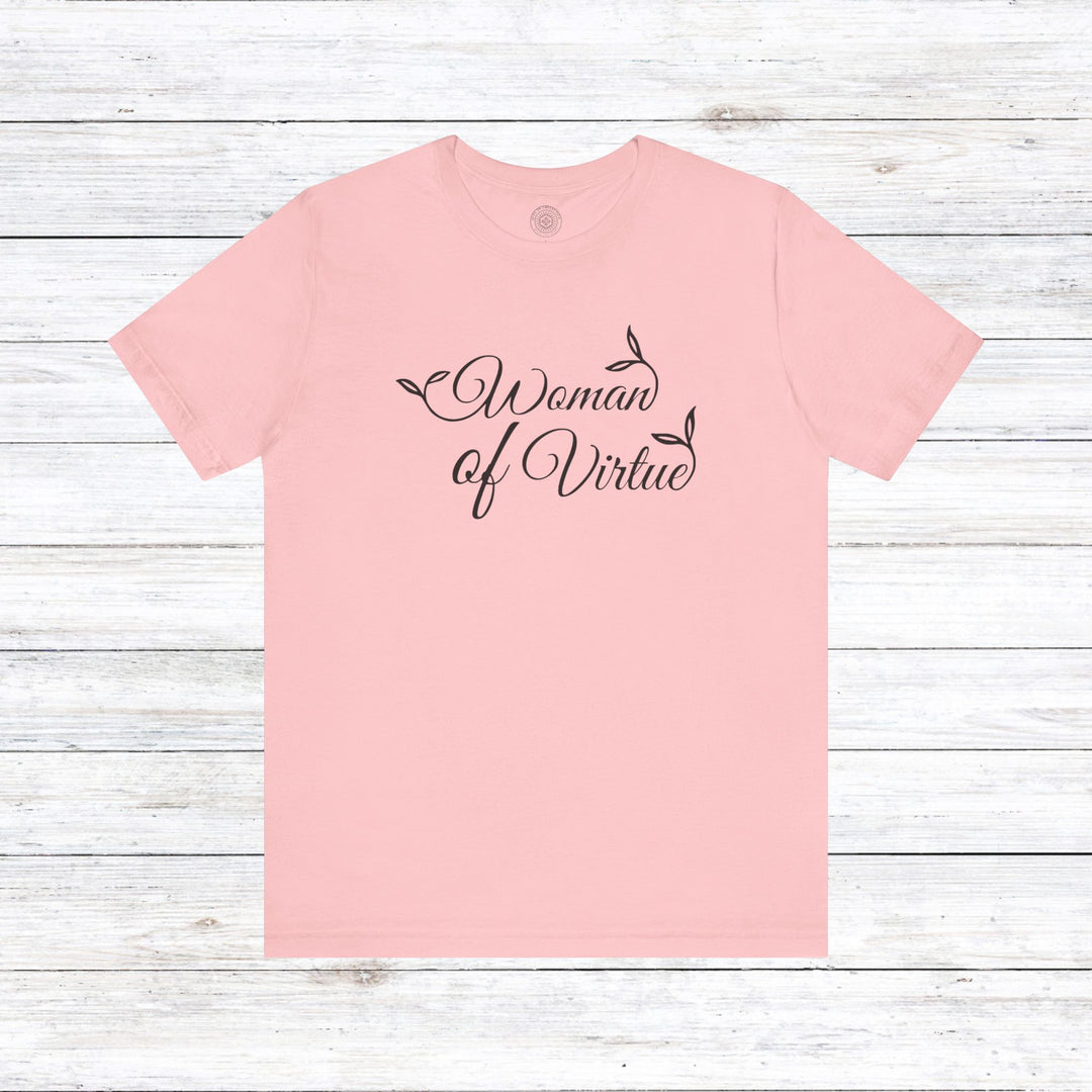 Woman of Virtue Unisex T-Shirt T-Shirt Pink S 