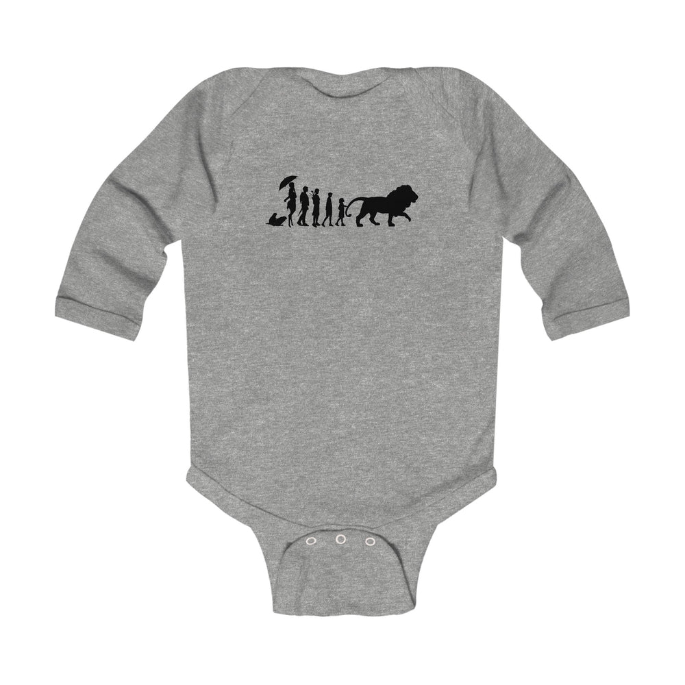 Narnia Friends Infant Long Sleeve Bodysuit Kids clothes Heather NB (0-3M) 