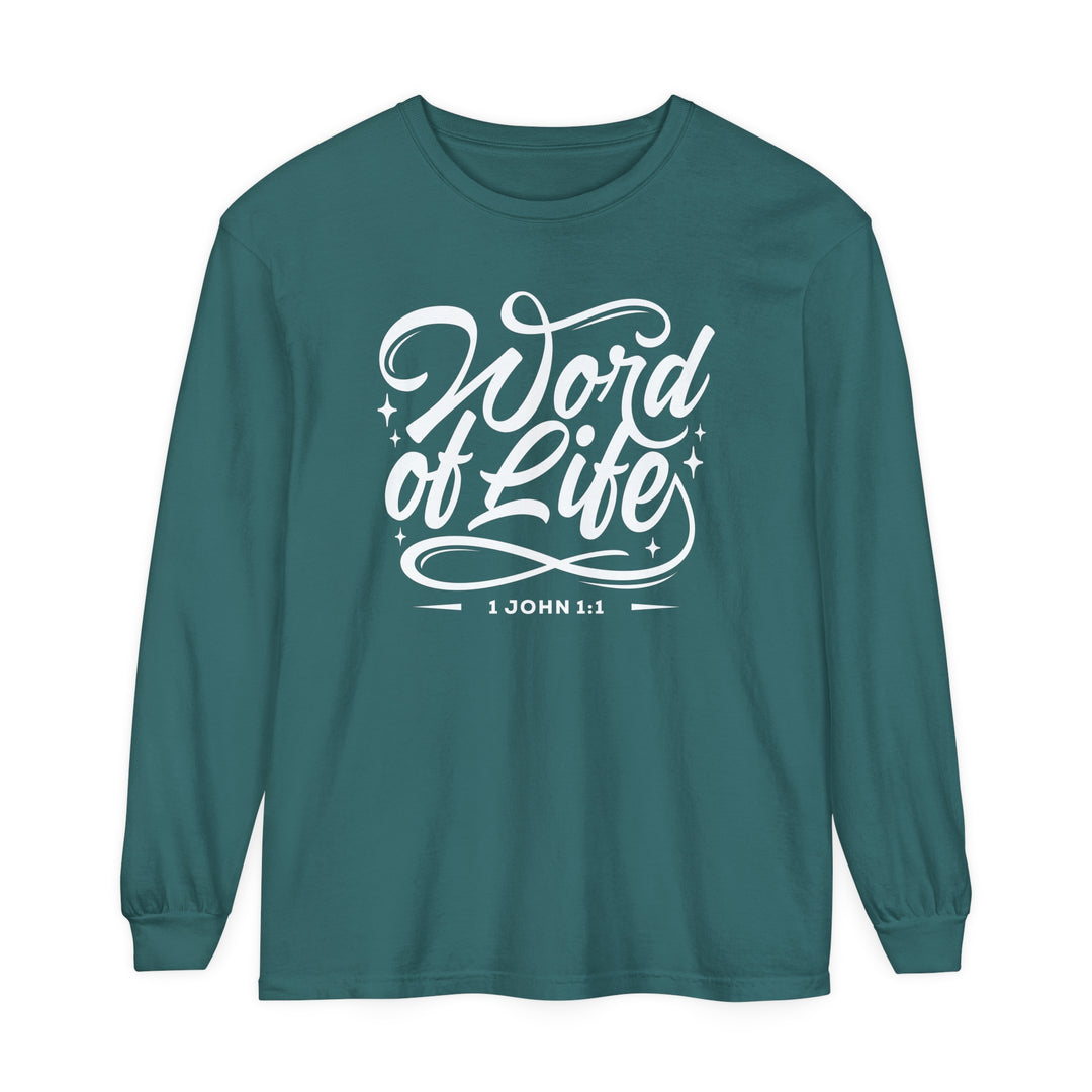 Word of Life Long Sleeve Shirt Long-sleeve Blue Spruce S 