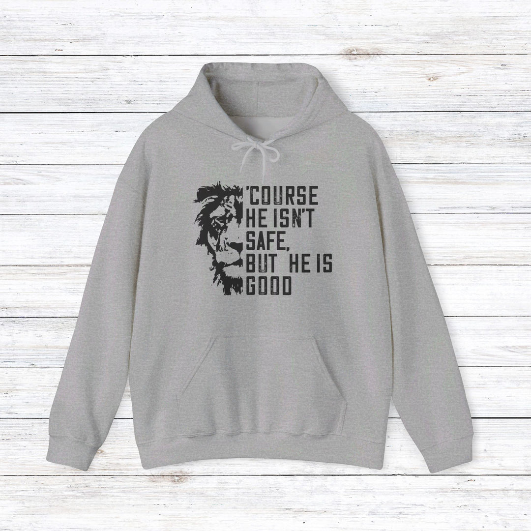 'Course He Isn't Safe Hoodie Hoodie Sport Grey S 