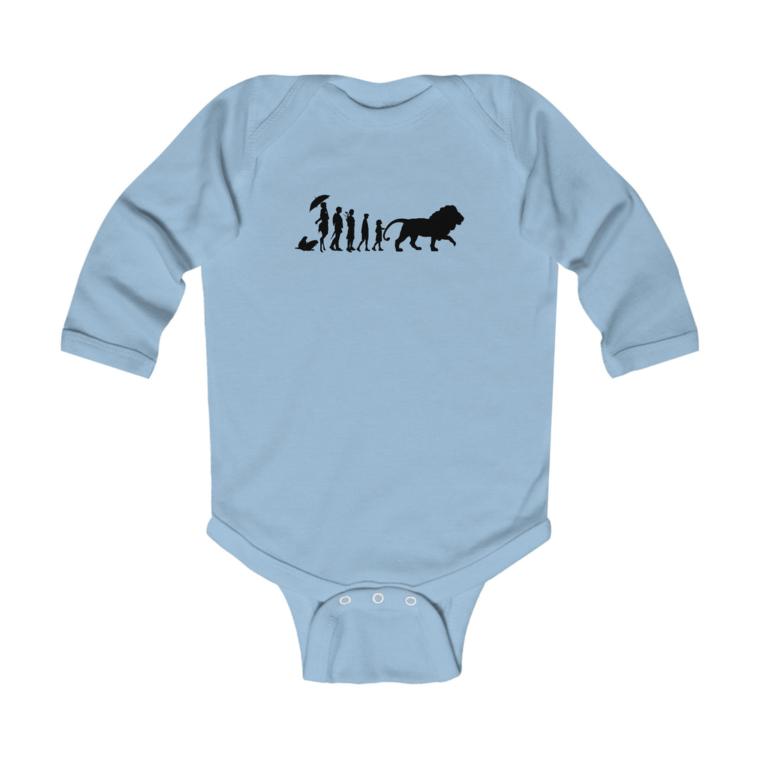 Narnia Friends Infant Long Sleeve Bodysuit Kids clothes Light Blue NB (0-3M) 