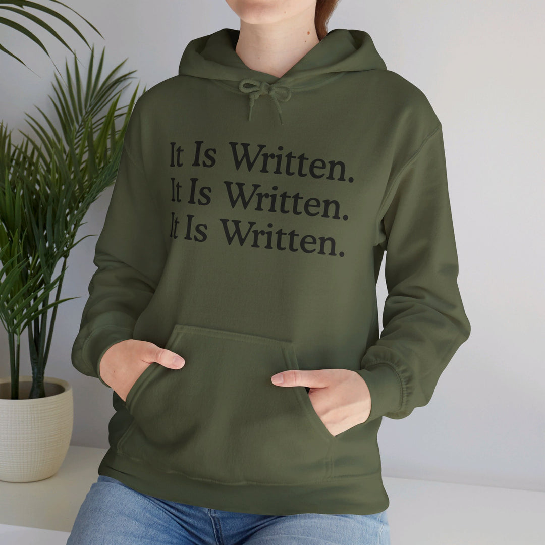 It Is Written Hoodie Hoodie   