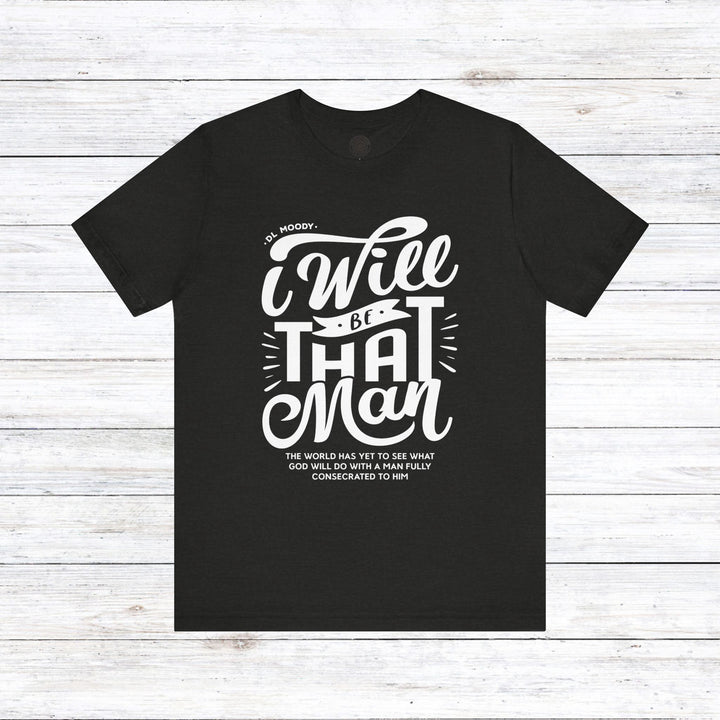 That Man Unisex T-Shirt T-Shirt Black Heather S 