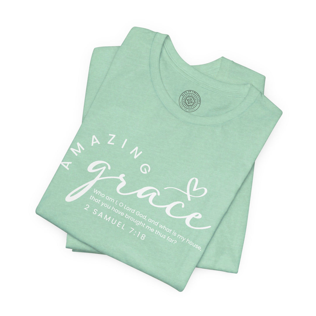 Amazing Grace Heart Unisex T-Shirt T-Shirt   