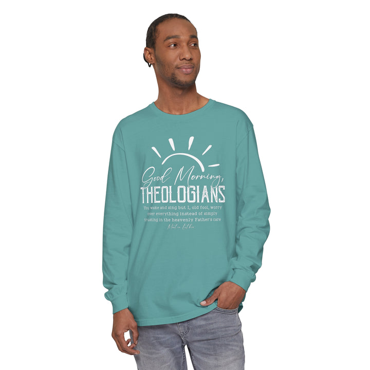 Good Morning Theologians Long Sleeve Shirt Long-sleeve   