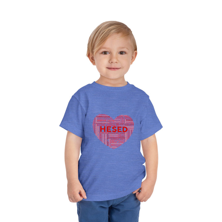 Hesed Heart Cloud Toddler Tee Kids clothes   