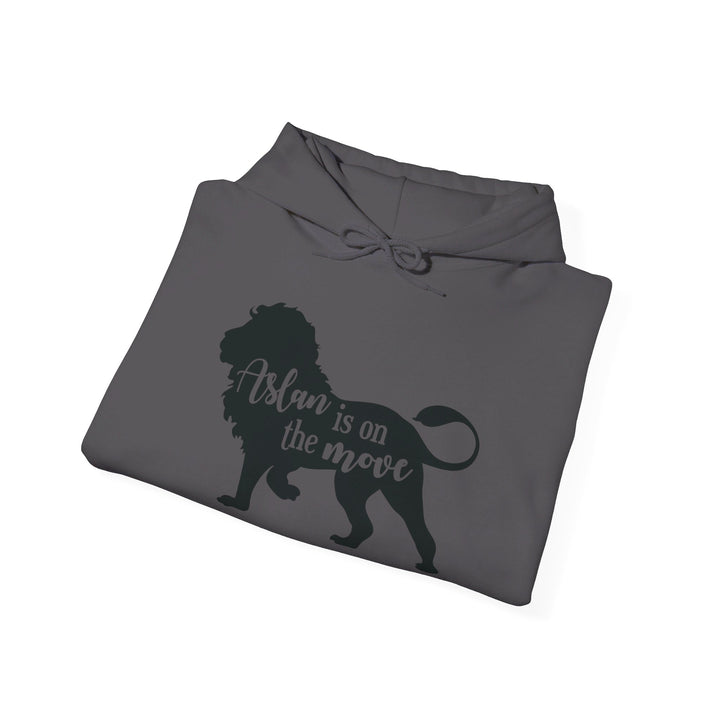 Aslan Is On The Move Hoodie Hoodie   