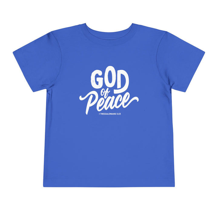 God of Peace Toddler Tee Kids clothes True Royal 2T 