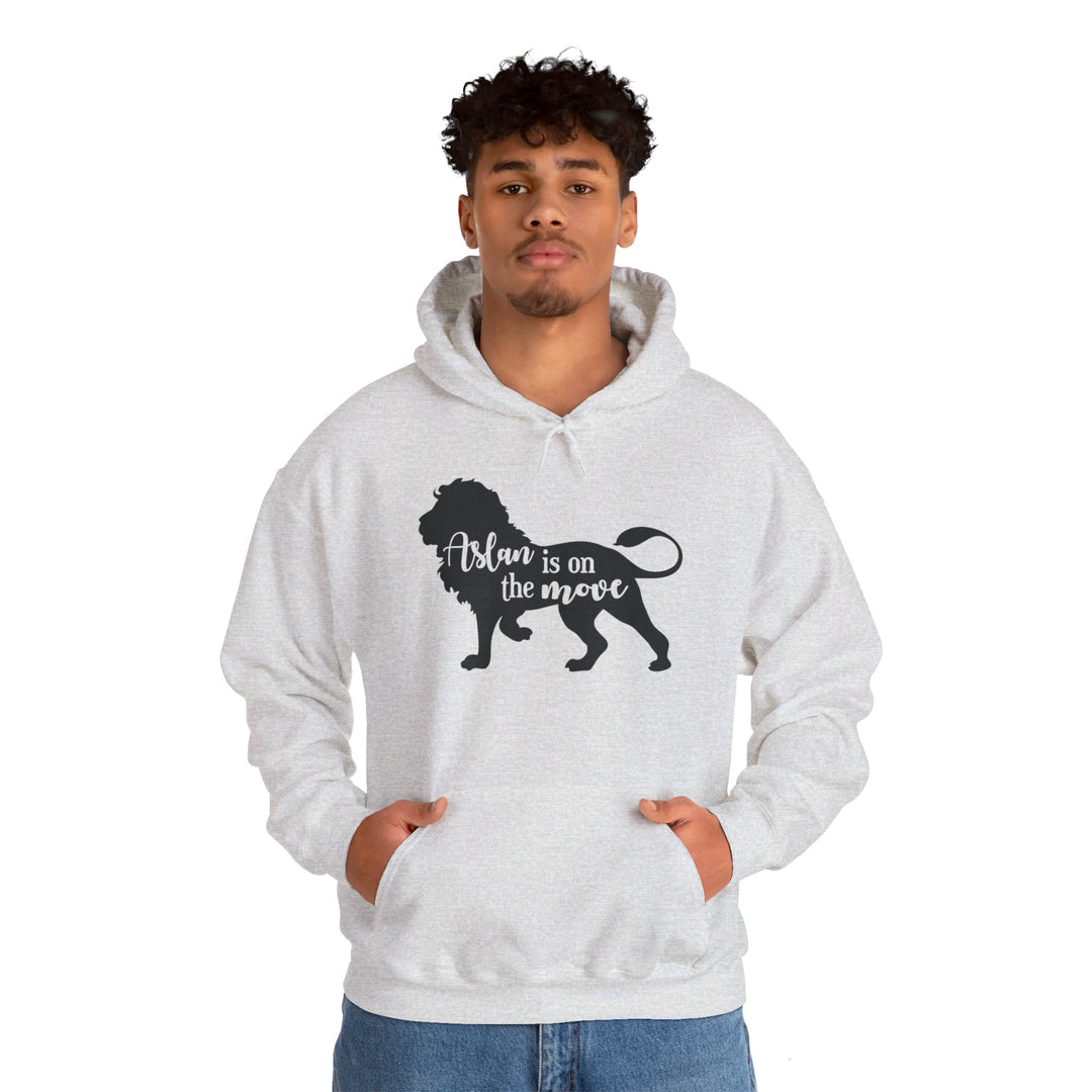 Aslan Is On The Move Hoodie Hoodie   