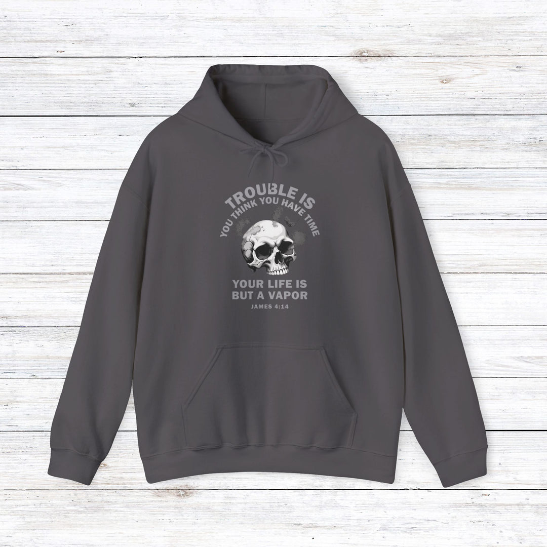 Life Is Vapor Hoodie Hoodie Charcoal S 