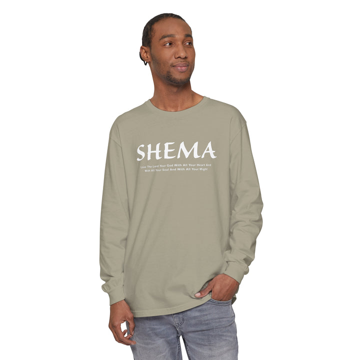 Shema Love The Lord Long Sleeve Shirt Long-sleeve   