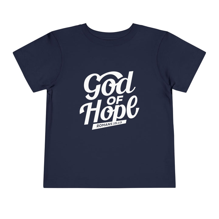 God of Hope Toddler Tee Kids clothes Navy 2T 