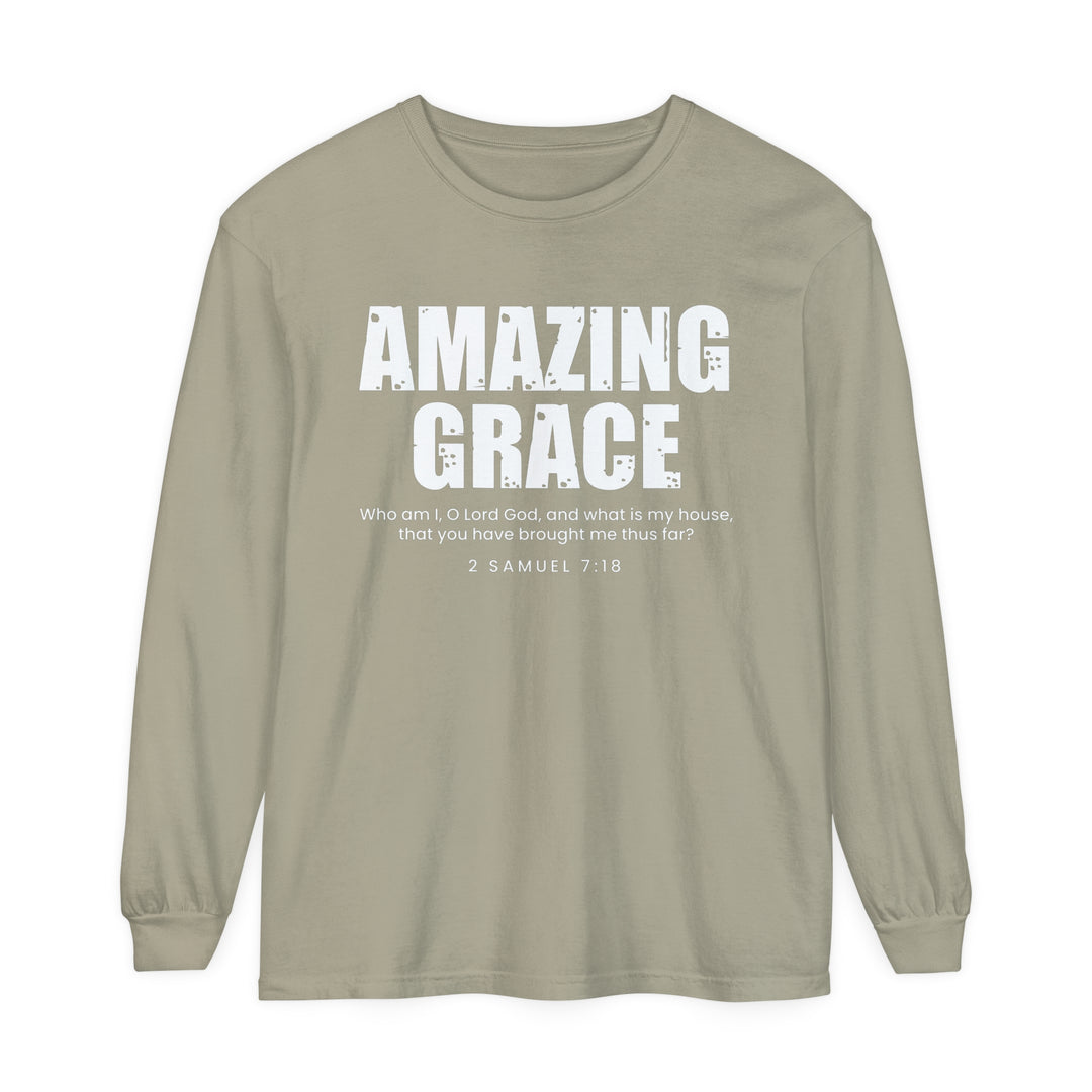 Amazing Grace Long Sleeve Shirt Long-sleeve Sandstone S 