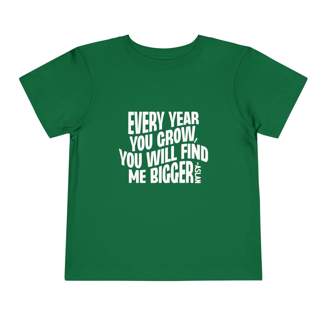 Every Year You Grow Toddler Tee Kids clothes Kelly 2T 