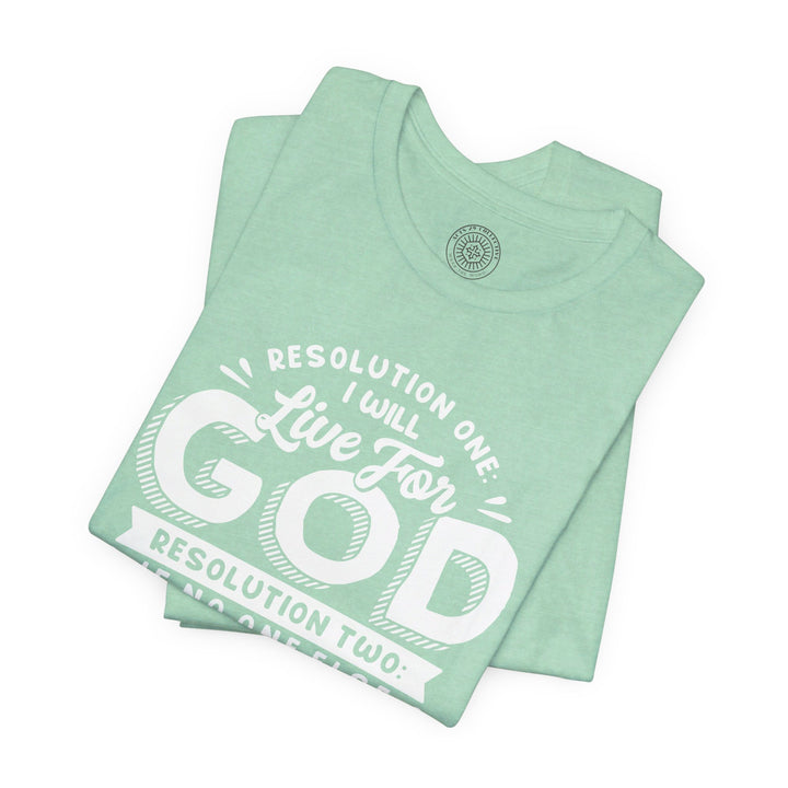 Live For God Unisex T-Shirt T-Shirt   