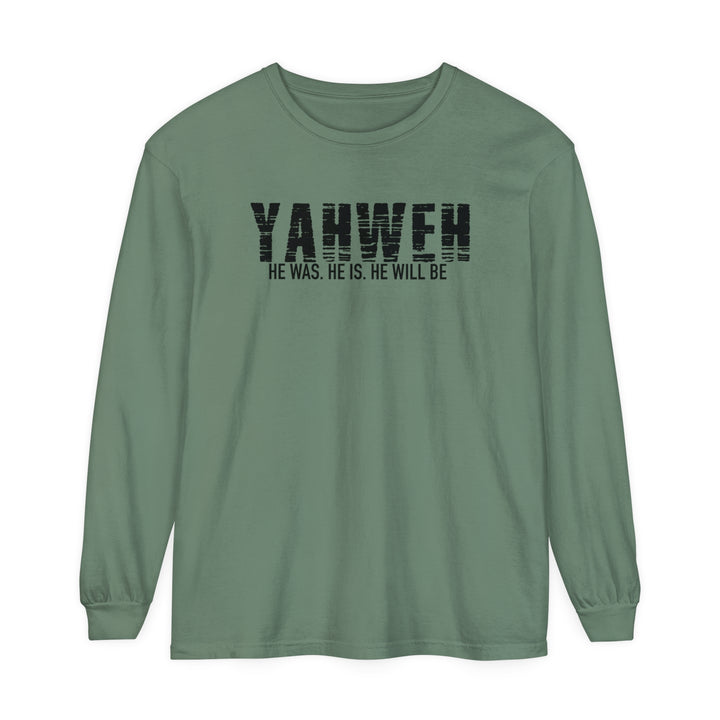 Yahweh Love Long Sleeve Shirt Long-sleeve Light Green S 