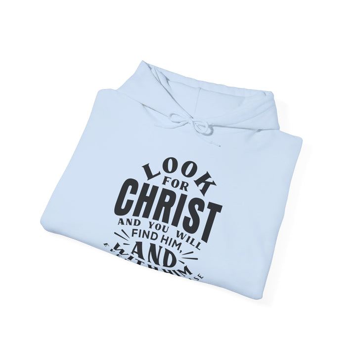 Look For Christ Hoodie Hoodie   