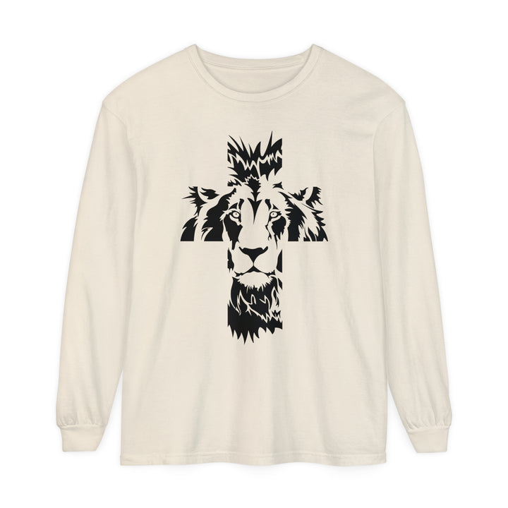 Aslan Cross Long Sleeve Shirt Long-sleeve Ivory S 