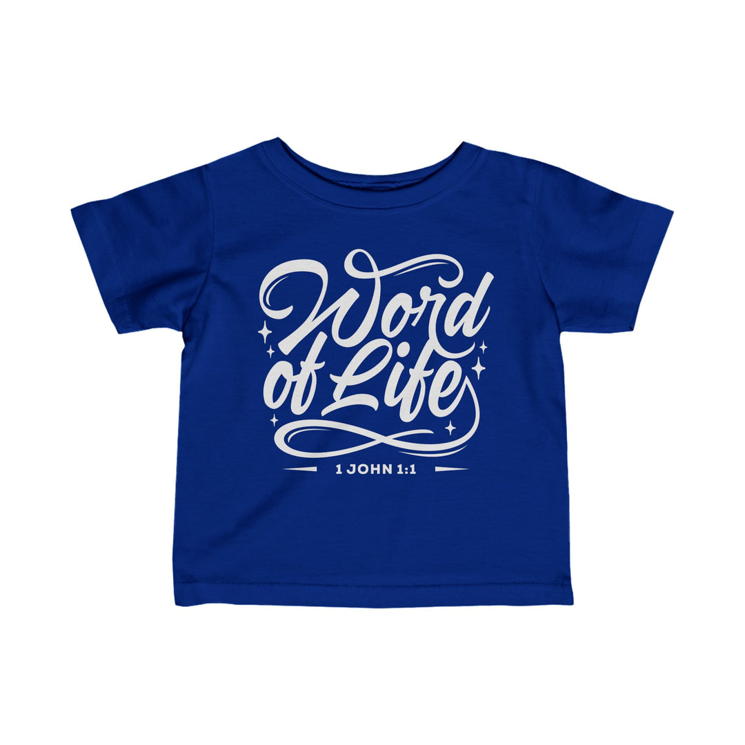 Word of Life Baby Tee Kids clothes Royal 6M 