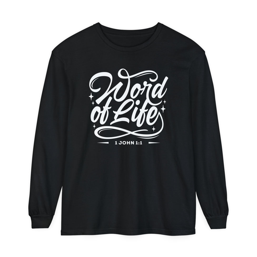 Word of Life Long Sleeve Shirt Long-sleeve Black S 