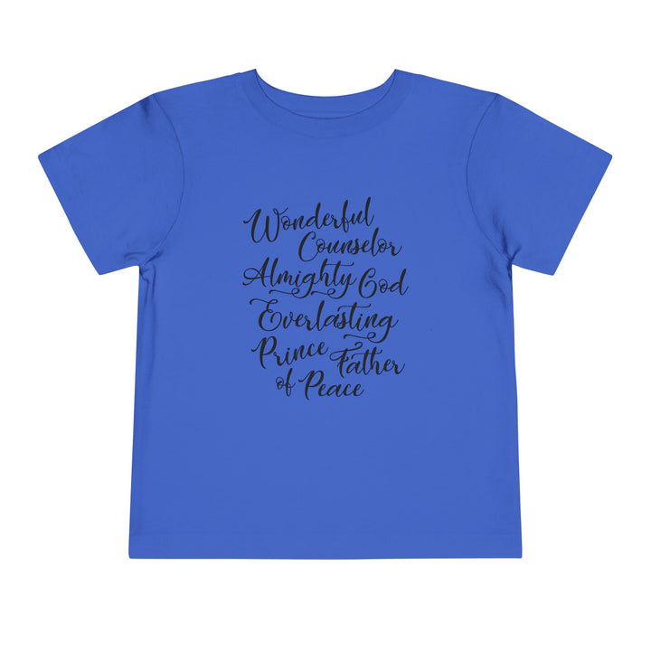 Wonderful Counselor Toddler Tee Kids clothes True Royal 2T 